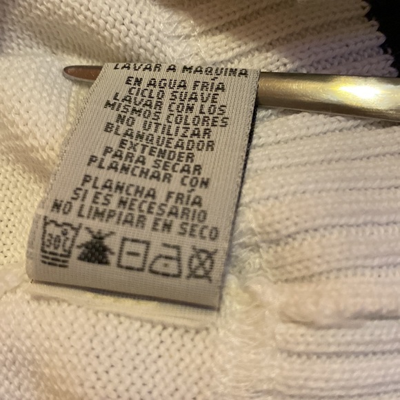 Polo Jeans Company white and navy sweater in size XL. NWOT - Picture 12 of 12